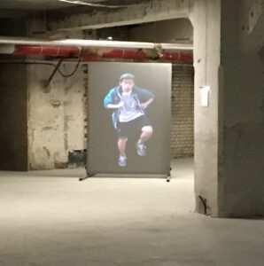 Standardowy ekran do projekcji tylnej